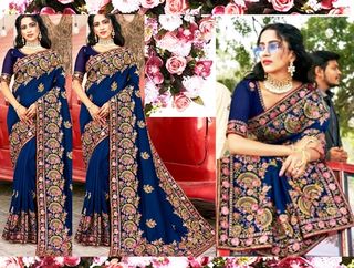 elegant and trendy  Saree