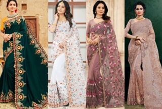 look stunning in these light weight sarees