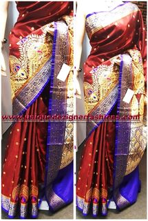 look stunning in this south silk saree 