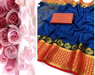  look yourself charming by draping this saree