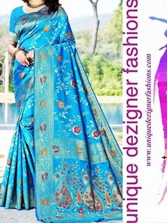 Look stunningly beautiful in this saree