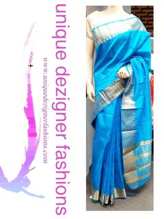 Designer Soft Cotton Silk Saree