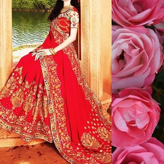 Dazzle the event with this bold and exquisite saree
