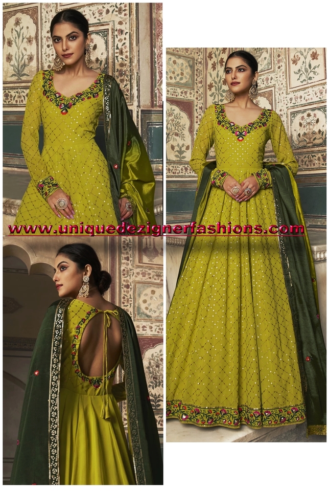 Awesome Georgette Readymade Gown