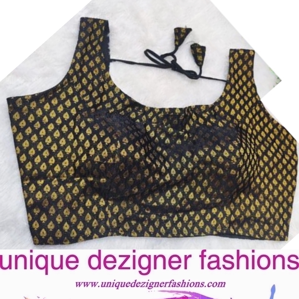 Designer art silk readymade blouse